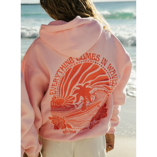 Sunset Waves Hoodie